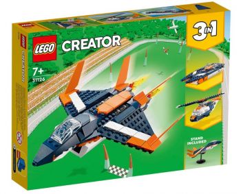 LEGO Creator 31126 - Свръхзвуков самолет- 5702017117447 - Онлайн книжарница Ciela | Ciela.com