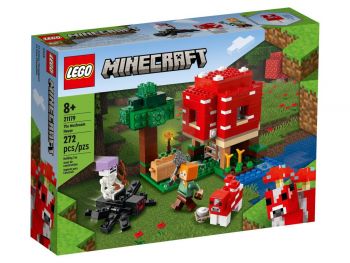 Lego Minecraft - Къщата на гъбите 21179 - 5702017156583 - Онлайн книжарница Ciela | ciela.com