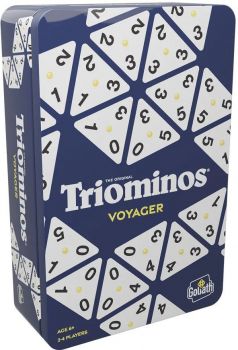 Логическа игра Goliath - Triominos за път в метална кутия - 8711808606326 - Онлайн книжарница Ciela | ciela.com
