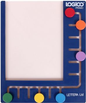 Логико примо - Пластмасова рамка за 4. подготвителна група на детската градина - Летера - онлайн книжарница Сиела | Ciela.com