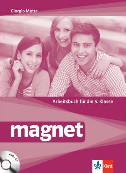Magnet  -  Arbeitsbuch mit Audio CD fur die 5.Klasse -  Учебна тетрадка по немски език за 5. клас + CD - ciela.cpm