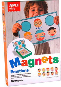 Емоциите - магнитна игра - Apli - 14803 - онлайн книжарница Сиела | Ciela.com