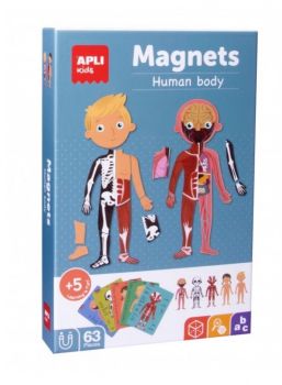 Магнитна игра Apli Човешкото тяло - 8410782185314 - Онлайн книжарница Ciela | Ciela.com
