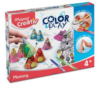 Креативен детски комплект - Игра за развиване на паметта - Maped Creativ - Color Play - 907001 - онлайн книжарница Сиела | Ciela.com