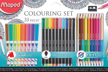 Maped комплект за рисуване Colouring Set, 33 части - ciela.com