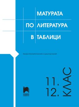 Матурата по литература в таблици 11. - 12. клас - Просвета - Венера Матеева-Байчева, Димитър Байчев - 9789540142005 - Онлайн книжарница Ciela | Ciela.com