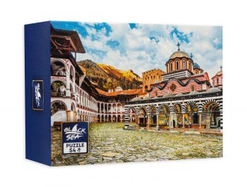 Мини пъзел Black Sea от 54 части - Манастир "Св. Иван Рилски" - Онлайн книжарница Сиела | Ciela.com