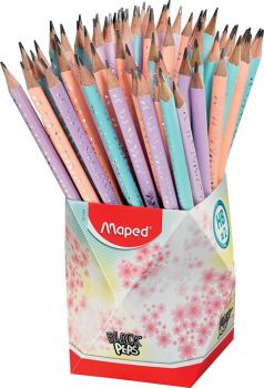  Молив Maped - Cosmic - Black Peps - HB с гума - 3154148517245 - Онлайн книжарница Ciela | Ciela.com