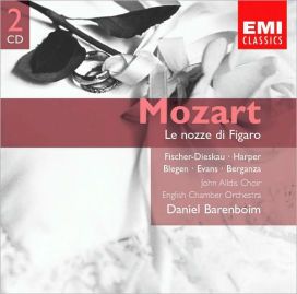 MOZART - LE NOZZE DI FIGARO DANIEL BAREWNBOIM 2CD