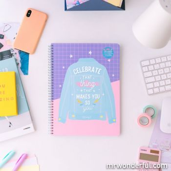 Тетрадка Notebook - Celebrate that thing that makes you so "you" - Онлайн книжарница Сиела | Ciela.com