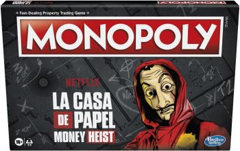 Настолна игра - Настолна игра - Hasbro Monopoly - Netflix La Casa de Papel - Money Heist - 5010993898442 - Онлайн книжарница Ciela | ciela.com
