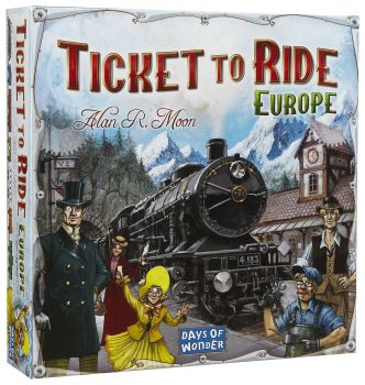 Настолна игра - Билет за път - Ticket to Ride - Europe - Онлайн книжарница Сиела | Ciela.com