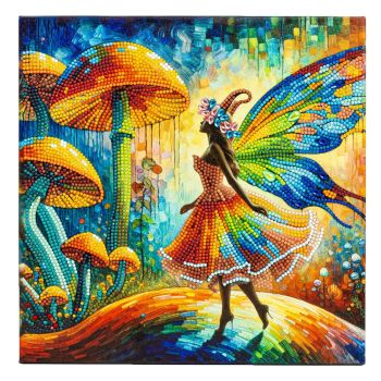 NeedleArt Диамантен гоблен с подрамка - Mosaic Fairyland 30х30см - 4895225950607 - Онлайн книжарница Ciela | ciela.com