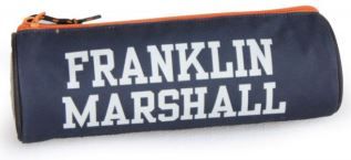 Несесер Franklin Marshall - Stationery Team - син - кръгъл - 8715161105670 - Онлайн книжарница Ciela | Ciela.com