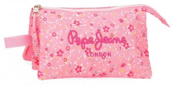 Ученическа раница Pepe Jeans Alenka Pink с две отделения - 8435692781968 - Онлайн книжарница Ciela | ciela.com
