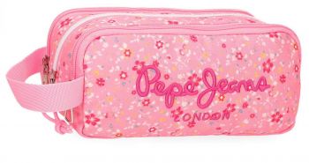 Несесер Pepe Jeans Alenka Pink с три отделения и ръкохватка - 8435692782033 - Онлайн книжарница Ciela | ciela.com
