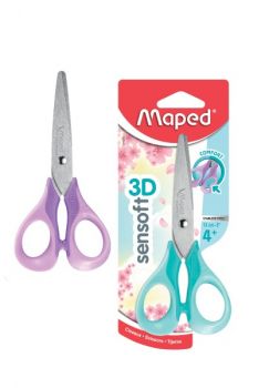 Детска ножица Maped - Sensoft Pastel 3D - 3154140693008 - Онлайн книжарница Ciela | Ciela.com
