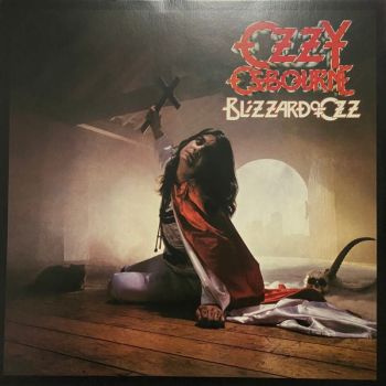 Ozzy Osbourne - Blizzard Of Ozz - Silver With Red Swirls - LP - плоча