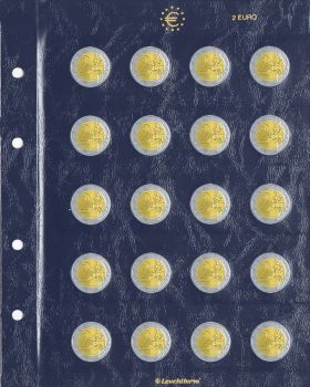 Пълнеж за албум Leuchtturm Vista за монети по 2 евро - 4004117159398 - Онлайн книжарница Ciela | ciela.com
