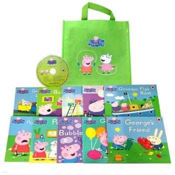 Peppa Pig - Lime Bag and Audio Set - Ladybird - 9780241536872 - Онлайн книжарница Ciela | ciela.com