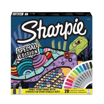 Комплект перманентни маркери Sharpie Tortoise 20 броя - 3026981157677 - Онлайн книжарница Ciela | Ciela.com