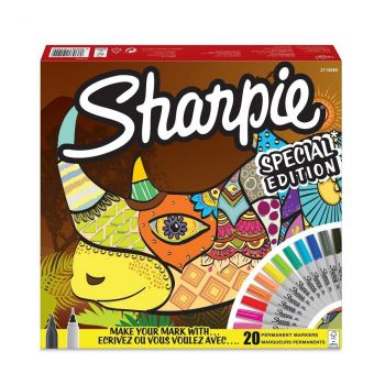 Комплект перманентни маркери Sharpie Rhino 20 броя - 3026981101229 - Онлайн книжарница Ciela | Ciela.com