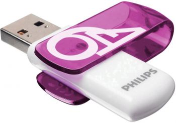 USB памет Philips 2.0 64-GB Vivid Edition - 8719274667049 - Онлайн книжарница Ciela | Ciela.com