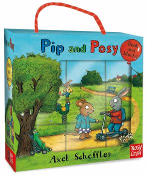 Pip and Posy Book and Blocks Set - Axel Scheffler - 9781788003339 - Nosy Crow - Онлайн книжарница Ciela | ciela.com