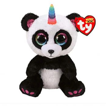 Плюшена играчка - Шарена панда Paris 15 см - Онлайн книжарница Сиела | Ciela.com