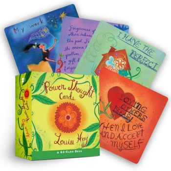 Power Thought Cards - A 64 Card Deck - Box Set - Louise Hay - 9781561706129 - Hay House - Онлайн книжарница Ciela | ciela.com