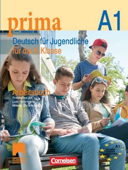 Prima А1. Deutsch Für Jugendliche. Работна тетрадка по немски език за 8. клас, интензивно (разширено) обучение - Просвета - ciela.com