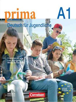 Prima А1. Deutsch fur Jugendliche. Учебник по немски език за 8. клас интензивно (разширено) обучение - Просвета - ciela.com
