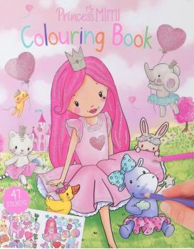 Princess Mimi - Книжка за оцветяване + стикери