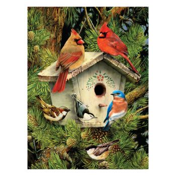 Рисуване по номера с акрилни бои Royal Junior - 22х30 - Птички - Онлайн книжарница Сиела | Ciela.com