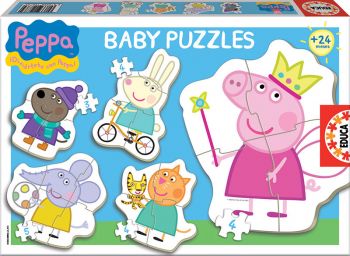 Пъзел Educa Baby Puzzles Peppa Pig - 8412668156227 - Онлайн книжарница Ciela | Ciela.com