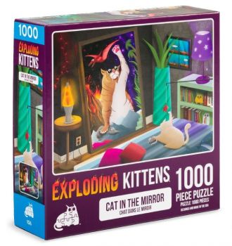 Пъзел Cat In The Mirror - Експлодиращи Котета Exploding Kittens Puzzles - 810083040059 - Онлайн книжарница Ciela | Ciela.com