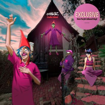Gorillaz – Cracker Island - Neon Purple Coloured Vinyl - плоча