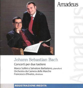 Johann Sebastian Bach ‎– Concerti Per Due Tastiere - AM 234