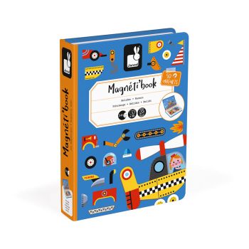 Научи превозните средства - Магнитна книга - JANOD - 3700217327156 - Онлайн книжарница Ciela | Ciela.com