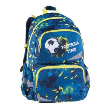 Pulse Раница Anatomic Football Time - синьо-жълта