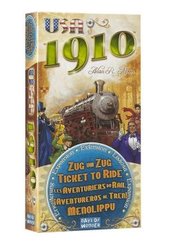 Разширение за настолна игра - Билет за път - Ticket to Ride - USA 1910 - 824968817711 - онлайн книжарница Сиела - Ciela.com