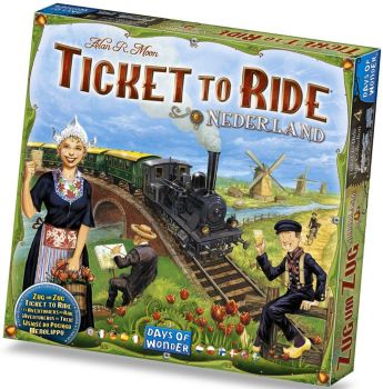 Разширение за настолна игра - Билет за път - Ticket to Ride - Nederland - 824968817766 - онлайн книжарница Сиела - Ciela.com