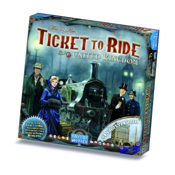 Разширение за настолна игра - Ticket to Ride - United Kingdom - Онлайн книжарница Сиела | Ciela.com