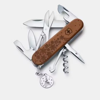 Нож Victorinox Climber Wood, 91 mm, Winter Magic Limited Edition 2025 1.3701.63E1 - 7611160287670 - Онлайн книжарница Ciela | ciela.com