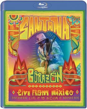 SANTANA - CORAZON - LIVE FROM MEXICO BD+CD