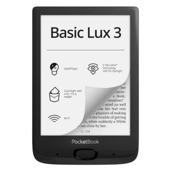 eBook четец PocketBook Basic Lux 3 - черен
