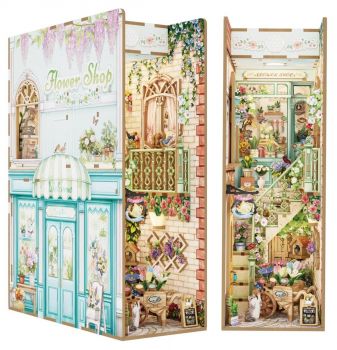 Сглобяем модел Tonecheer - Цветарски магазин - Book Nook