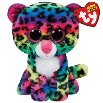 Плюшена играчка TY - DOTTY - шарен леопард - 15 см