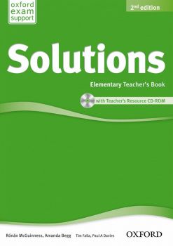 Solutions 2E Elementary Teacher's Book & CD - ROM Pack - 