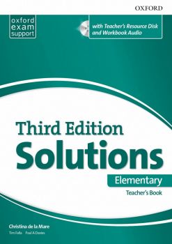 Solutions 3 Edition - Teacher's Book Elementary Essntls & Res Disc Pack - Oxford University Press - онлайн книжарница Сиела | Ciela.com 